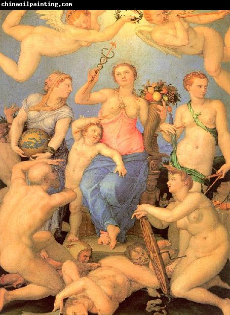 Agnolo Bronzino Allegory of Happiness