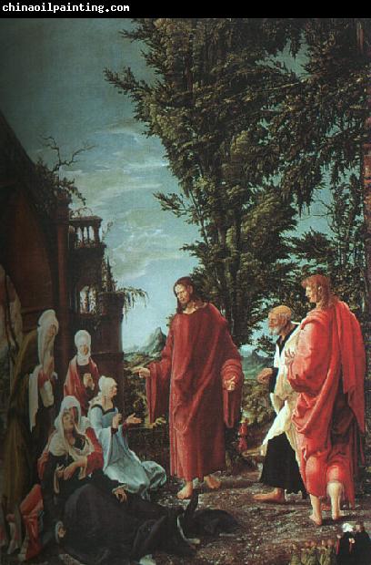 Albrecht Altdorfer Christ Taking Leave of His Mother