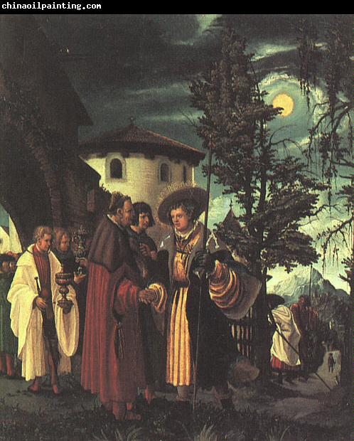 Albrecht Altdorfer The Departure of Saint Florian