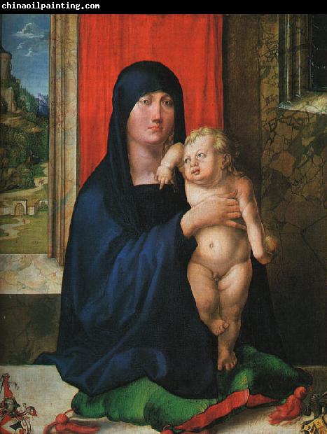 Albrecht Durer Madonna and Child_y