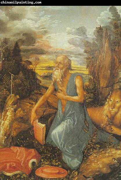 Albrecht Durer St.Jerome in the Wilderness