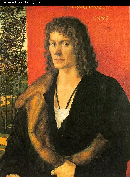 Albrecht Durer Portrait of Oswalt Krel