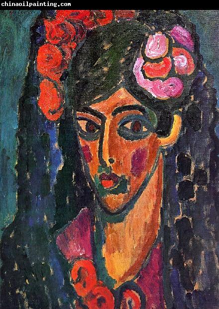 Alexei Jawlensky Spanish Woman