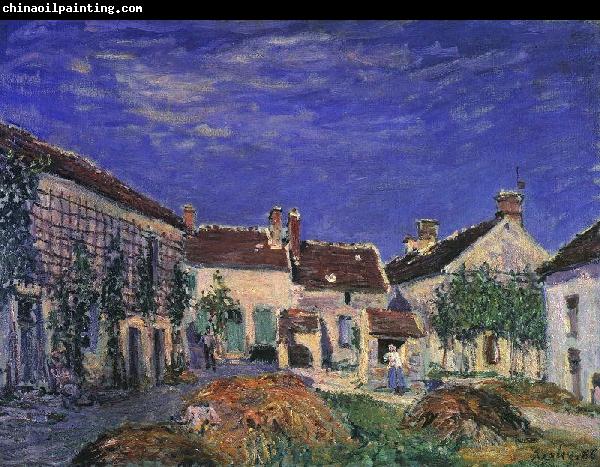 Alfred Sisley A Farmyard near Sablons