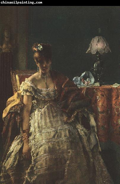 Alfred Stevens The Desperate Woman