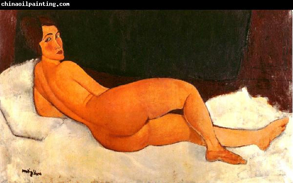 Amedeo Modigliani Nude, Looking Over Her Right Shoulder