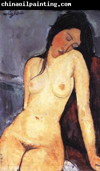 Amedeo Modigliani Seated Nude