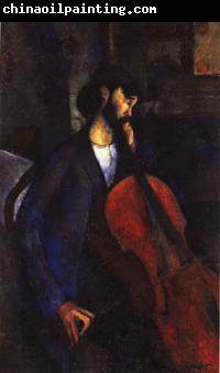 Amedeo Modigliani The Cellist