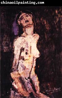 Amedeo Modigliani Suffering Nude