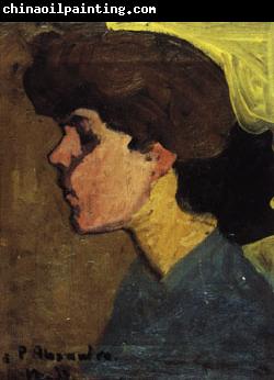 Amedeo Modigliani Head of a Woman in Profile