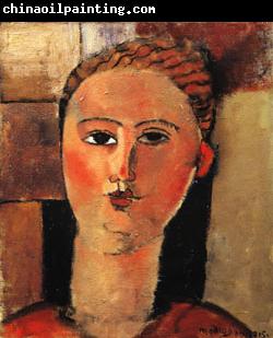 Amedeo Modigliani Red Haired Girl