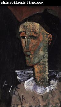 Amedeo Modigliani Pierrot