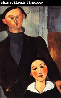 Amedeo Modigliani Jacques and Berthe Lipchitz