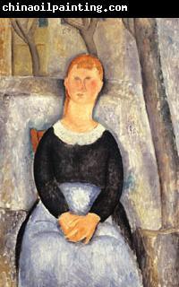 Amedeo Modigliani La belle epiciere