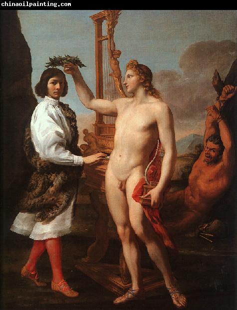 Andrea Sacchi Marcantonio Pasquilini Crowned by Apollo