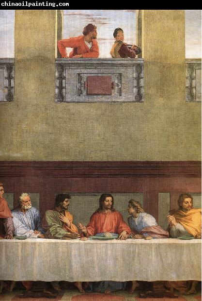 Andrea del Sarto The Last Supper (detail) fg