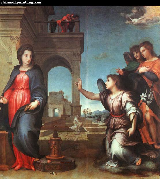 Andrea del Sarto The Annunciation