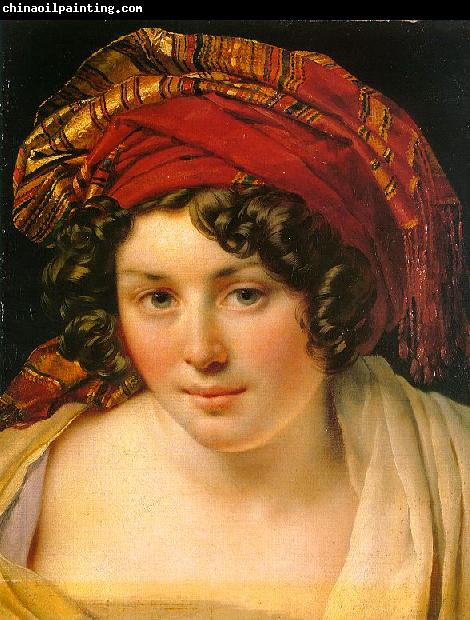 Anne-Louis Girodet-Trioson A Woman in a Turban