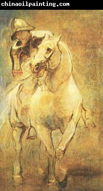 Anthony Van Dyck Soldier on Horseback