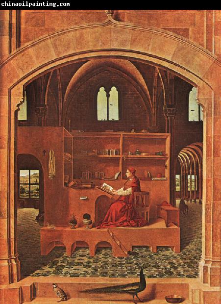 Antonello da Messina St.Jerome in his Study