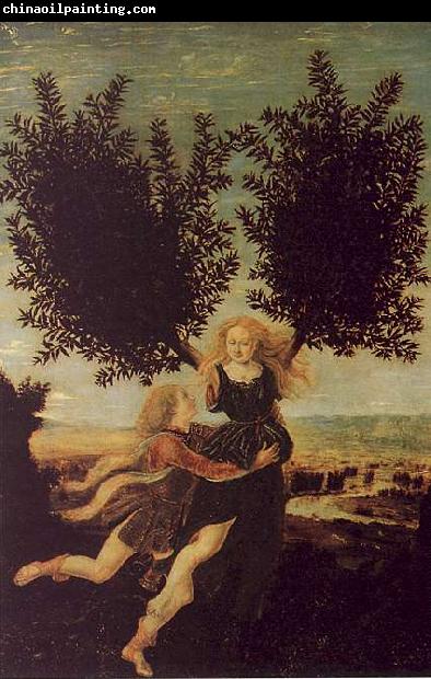 Antonio Pollaiuolo Apollo and Daphne