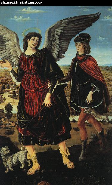 Antonio Pollaiuolo Tobias and the Angel