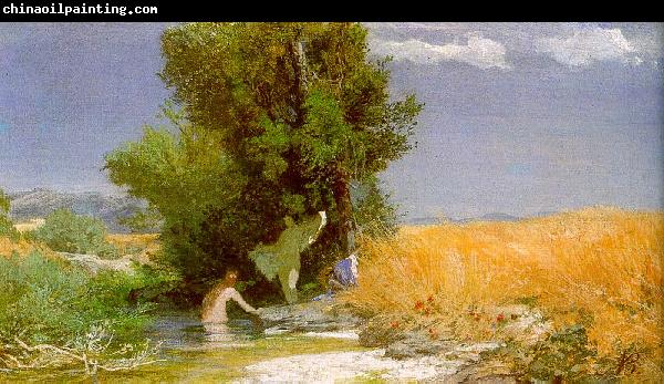 Arnold Bocklin Nymphs Bathing