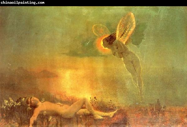 Atkinson Grimshaw Endymion on Mount Latmus