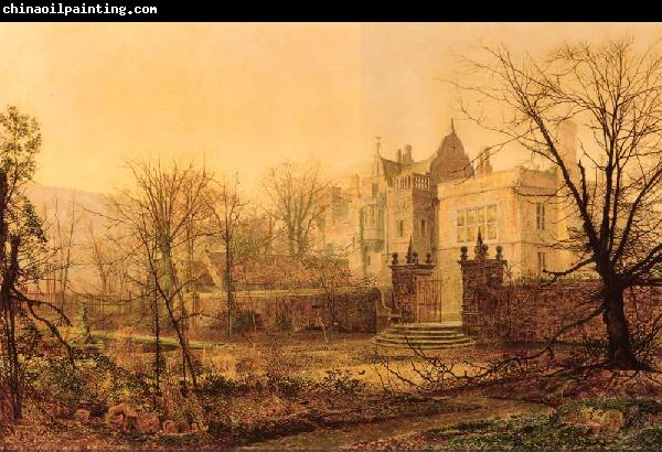 Atkinson Grimshaw Knostrop Hall, Early Morning