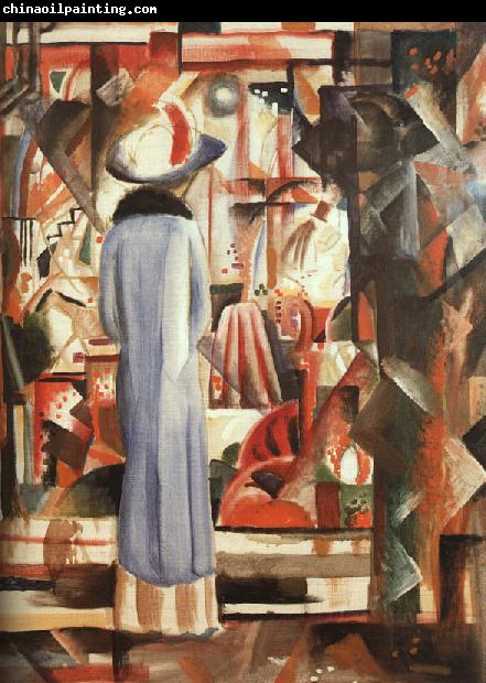 August Macke Large Bright Shop Window