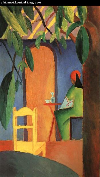 August Macke Turkish Cafe II