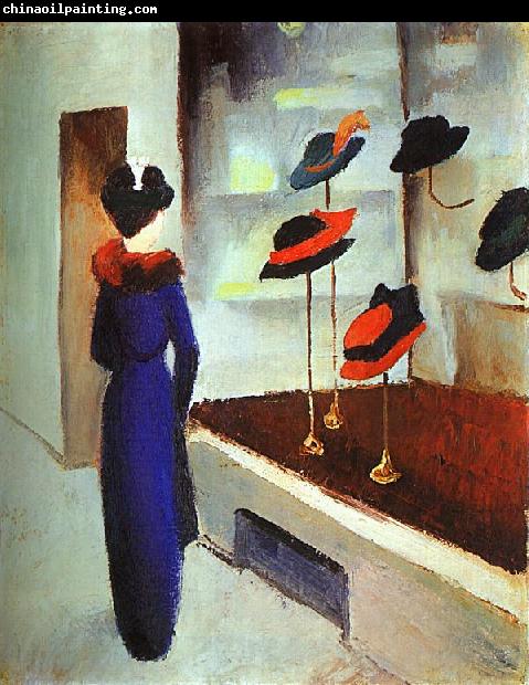 August Macke Milliner's Shop