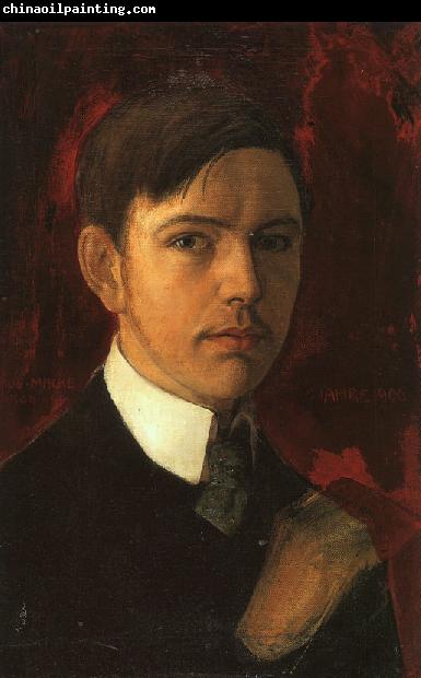 August Macke Self Portrait  ssss