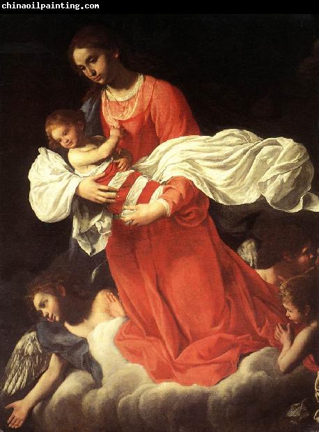 BAGLIONE, Giovanni The Virgin and the Child with Angels