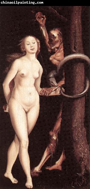 BALDUNG GRIEN, Hans Eve, the Serpent, and Death