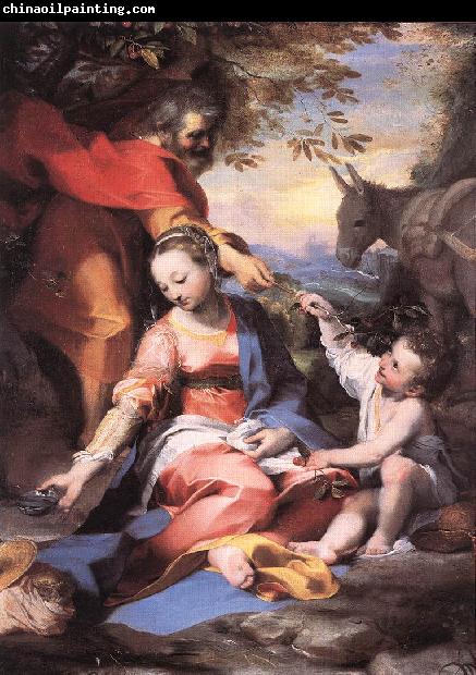 BAROCCI, Federico Fiori Rest on the Flight to Egypt sw