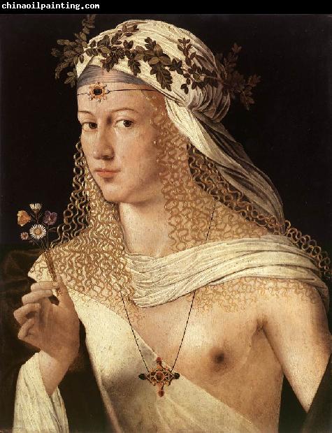 BARTOLOMEO VENETO Portrait of a Woman  kki