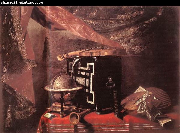 BASCHENIS, Evaristo Still-life with Instruments ll