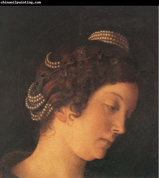 BELLINI, Giovanni Sacred Conversation (detail) fdhd