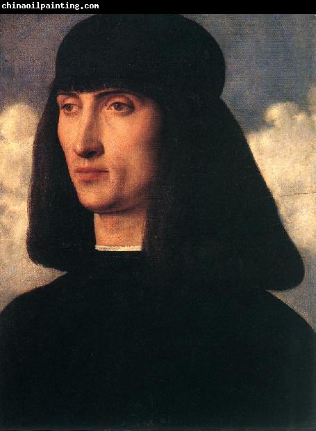 BELLINI, Giovanni Portrait of a Young Man  68lkj