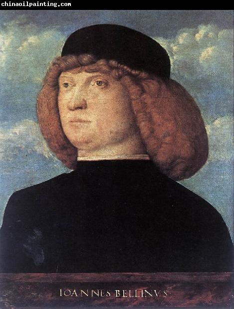 BELLINI, Giovanni Portrait of a Young Man xob