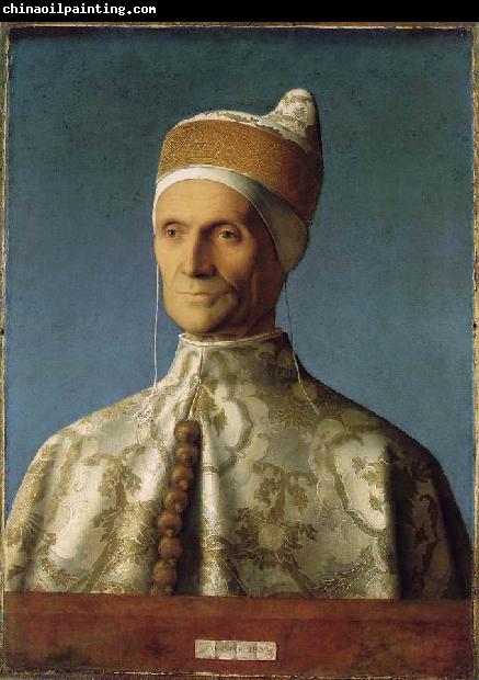 BELLINI, Giovanni Portrait of Doge Leonardo Loredan xe