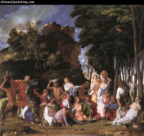 BELLINI, Giovanni The Feast of the Gods