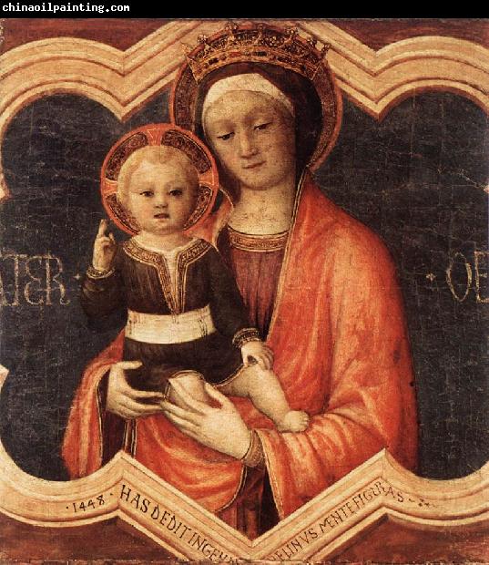 BELLINI, Jacopo Madonna and Child fgf