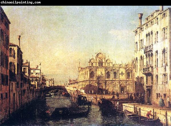 BELLOTTO, Bernardo The Scuola of San Marco gh