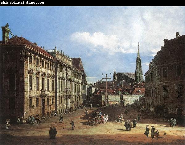 BELLOTTO, Bernardo Vienna, the Lobkowitzplatz