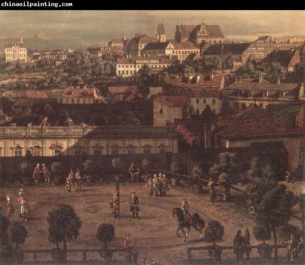 BELLOTTO, Bernardo View of Warsaw from the Royal Palace (detail) fh