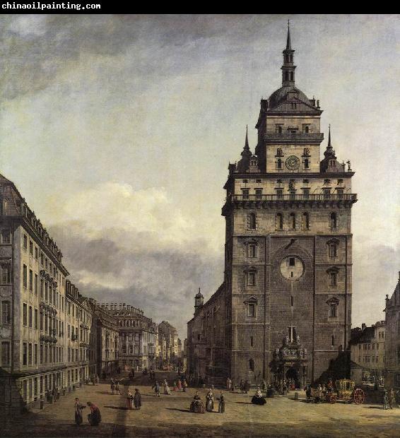 BELLOTTO, Bernardo The Kreuzkirche in Dresden