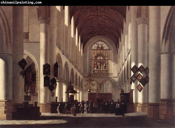 BERCKHEYDE, Job Adriaensz Interior of the St Bavo in Haarlem