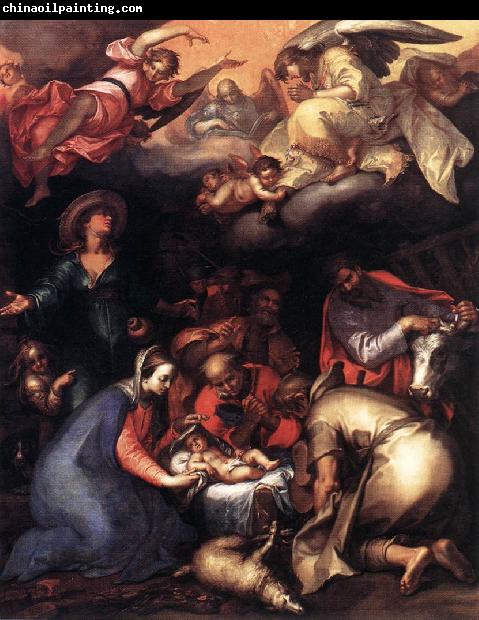 BLOEMAERT, Abraham Adoration of the Shepherds  ghgfh